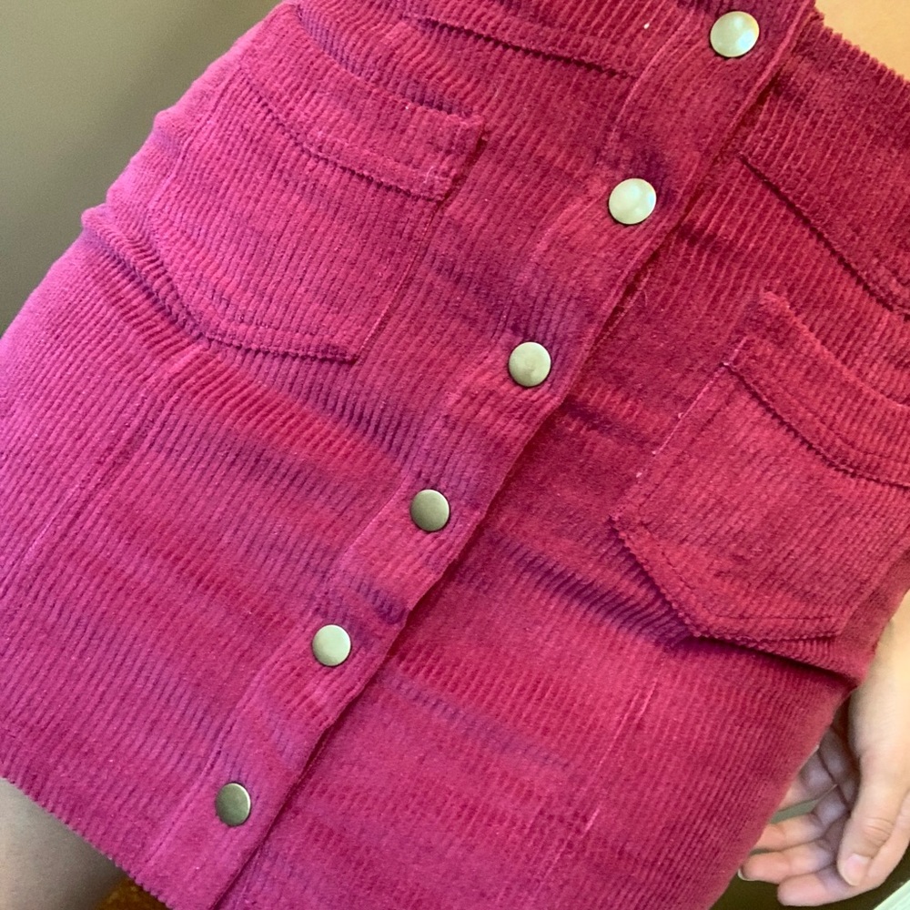 NWT Pink Lily Boutique Corduroy Skirt